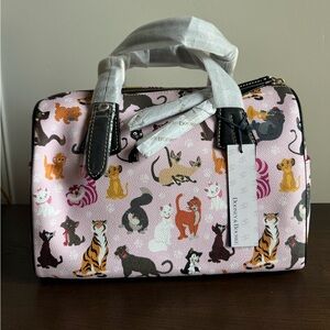 Dooney & Bourke x Disney Cats Multi Color Top Handle Satchel Bag